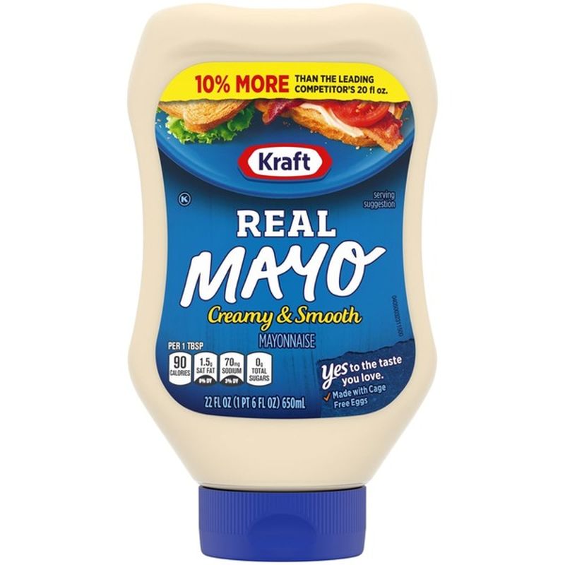 Kraft Real Mayo (22 fl oz) from King Soopers Instacart