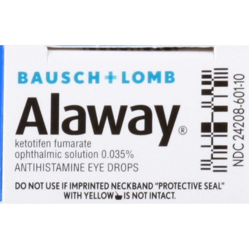Alaway Eye Drops, Antihistamine (0.34 oz) Instacart