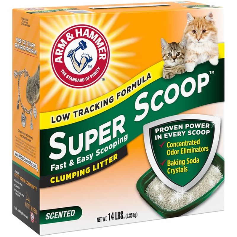 Arm & Hammer Super Scoop Clumping Cat Litter (14 lb) Delivery or Pickup