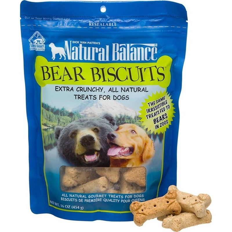 Natural Balance Bear Biscuits Dog Treats (1 lb) Instacart