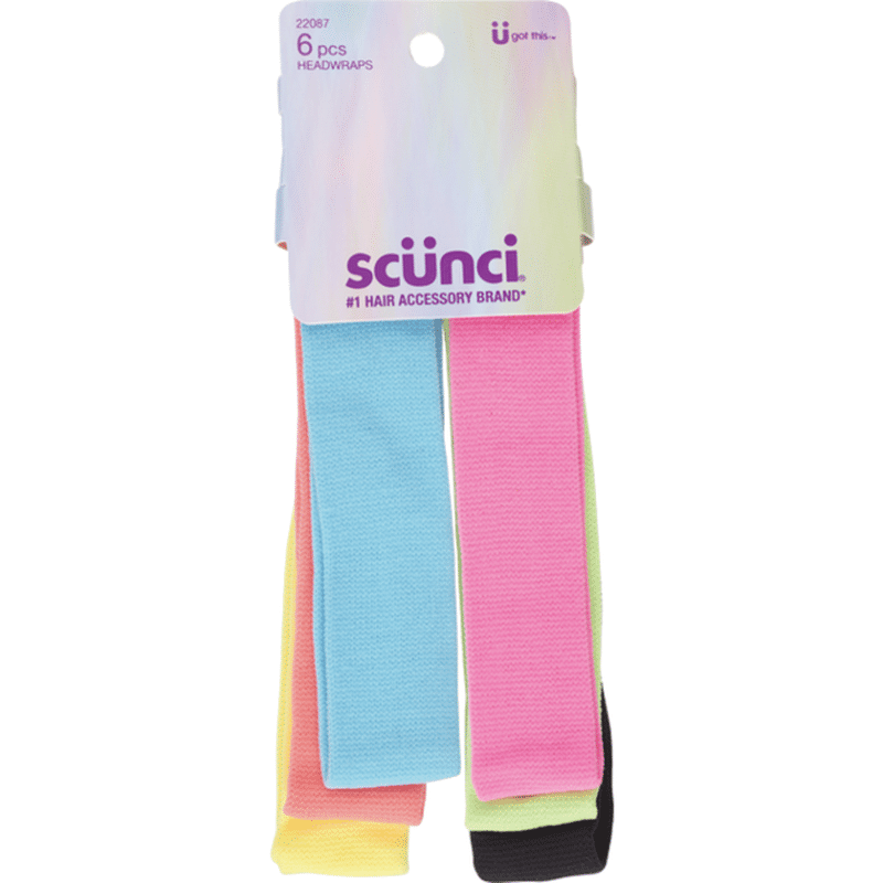 Scunci Hairbands, Assorted Colors