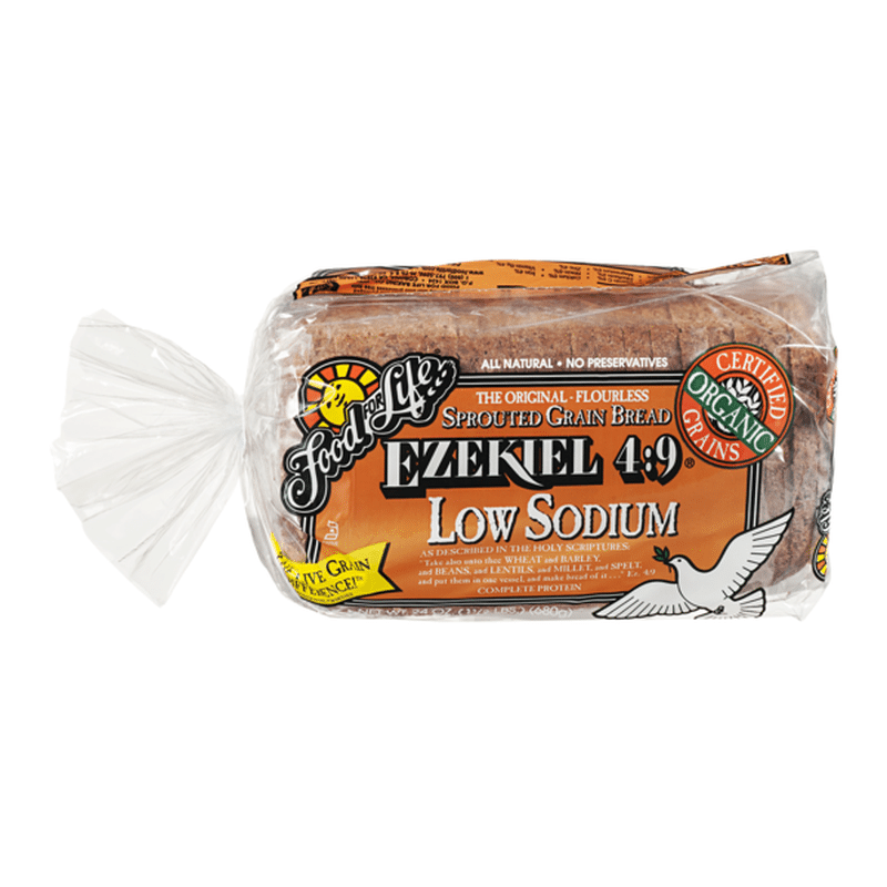 Food for Life Bread, Low Sodium, Sprouted Grain (24 oz) from Stop