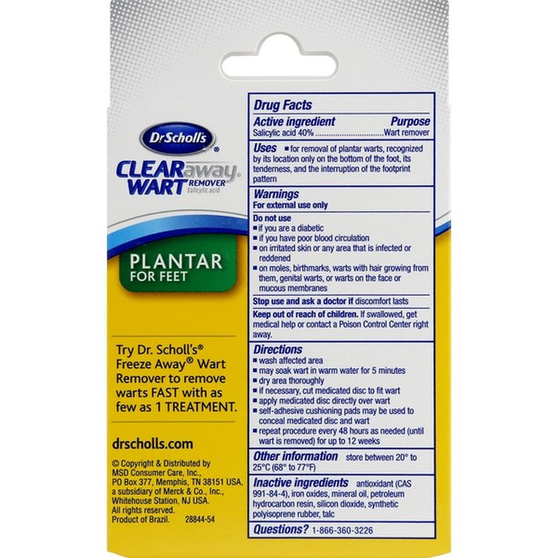 Dr. Scholl�s Wart Remover, Plantar, for Feet, Maximum