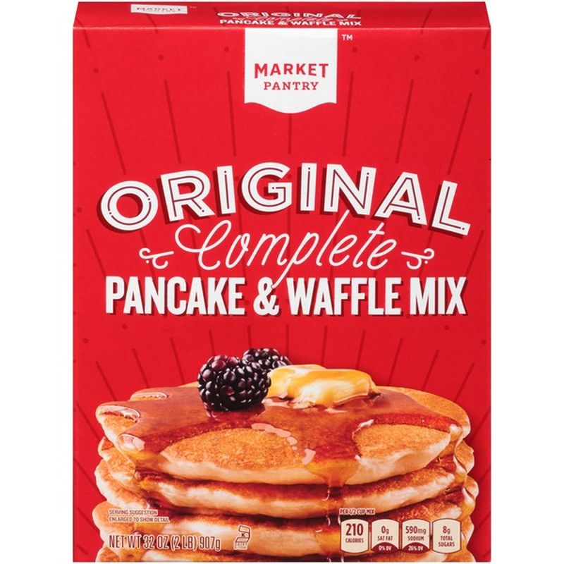 Market Pantry Original Complete Pancake & Waffle Mix (32 oz) Instacart