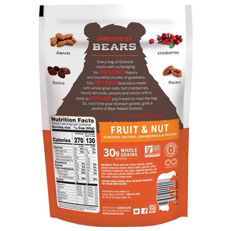 Bear Naked Granola Fruit and Nut (12 oz) from Falletti Foods Instacart