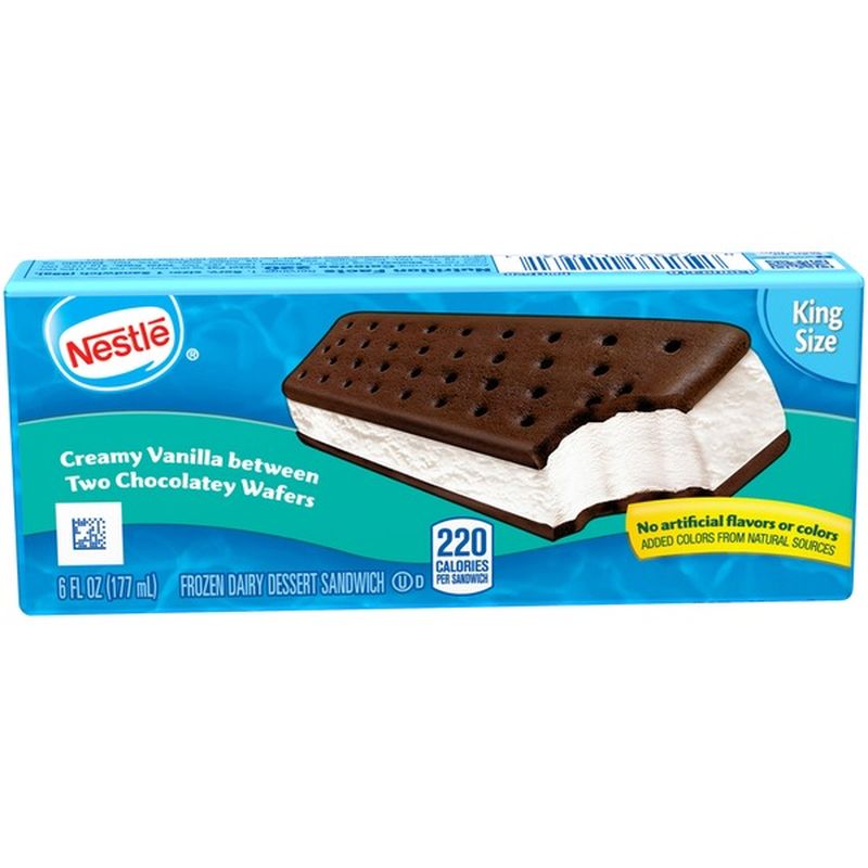 Nestle Vanilla Ice Cream Sandwich (6 oz) Delivery or Pickup Near Me Instacart