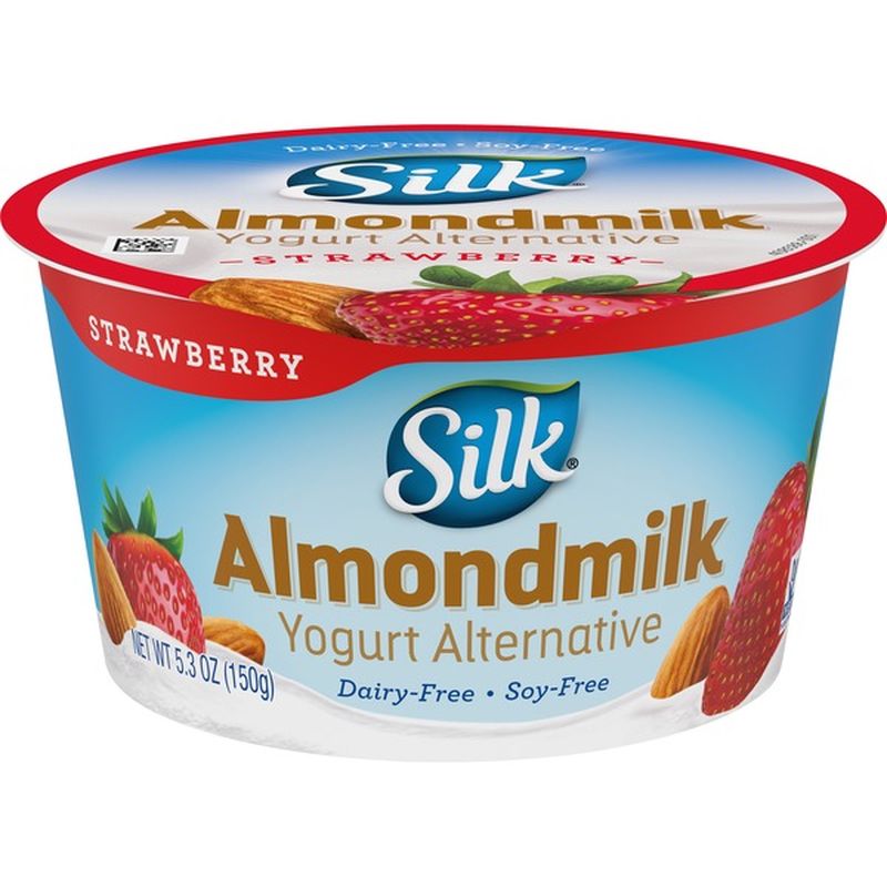 Silk Strawberry Almondmilk Yogurt Alternative (5.3 oz) from Stater Bros