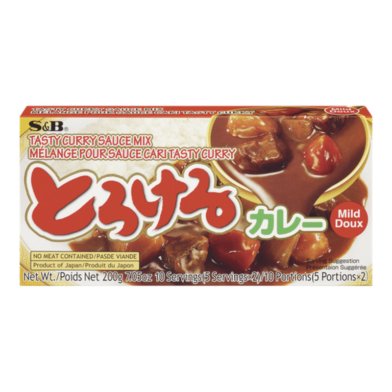 S&B Mild Tasty Curry Sauce Mix