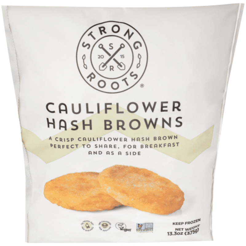 Cauliflower Hash Browns Strong Roots Calories