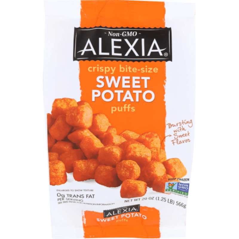 Alexia Puffs, Sweet Potato, Crispy, BiteSize (20 oz) Instacart