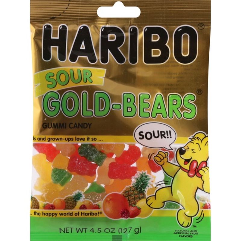 Haribo Gummi Candy, Sour (4.5 oz) from Publix - Instacart