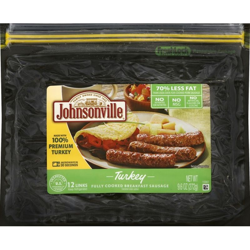 Johnsonville Turkey Breakfast Sausage (12 each) from Tony ...