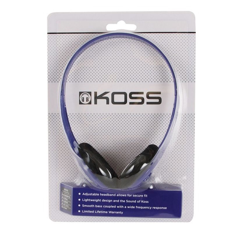 Blue On the Ear Headphones