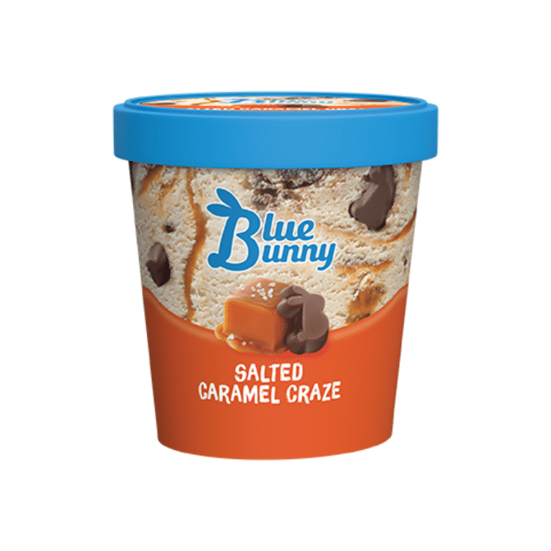 Blue Bunny Salted Caramel Craze (14 fl oz) - Instacart