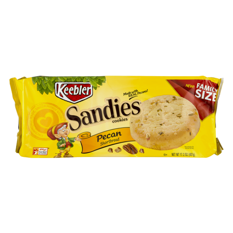 Keebler Sandies Cookies Pecan Shortbread (17.2 Oz) From Giant Food ...