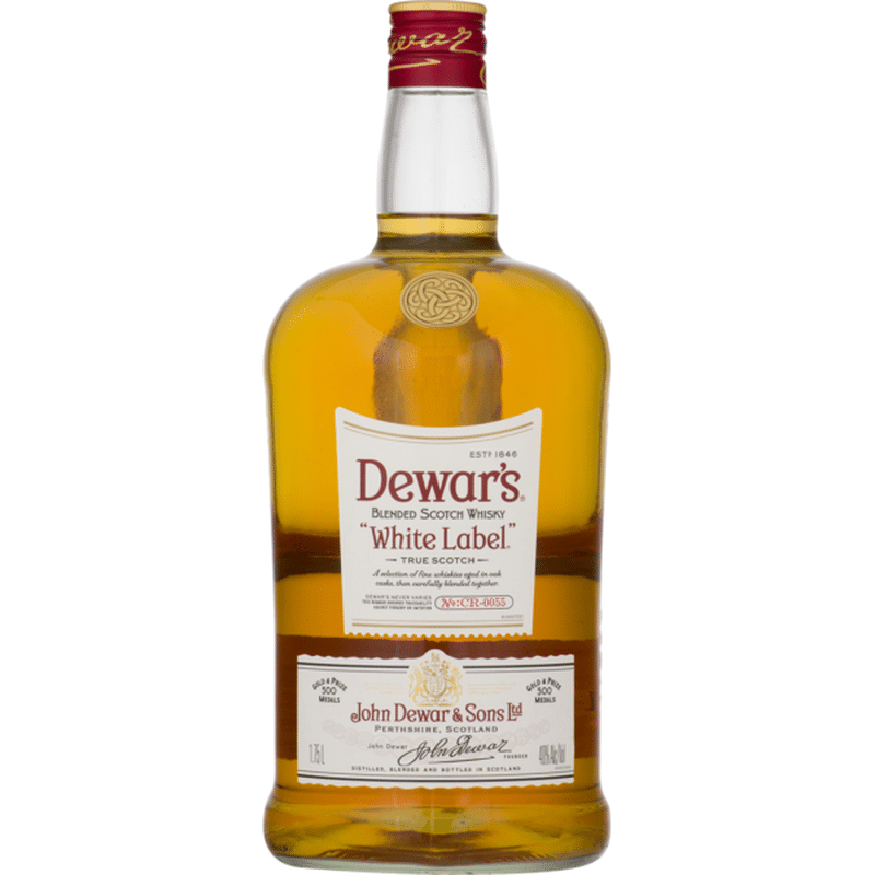 Dewars Dewar's Scotch Blend "White Label" (1.75 L) Instacart