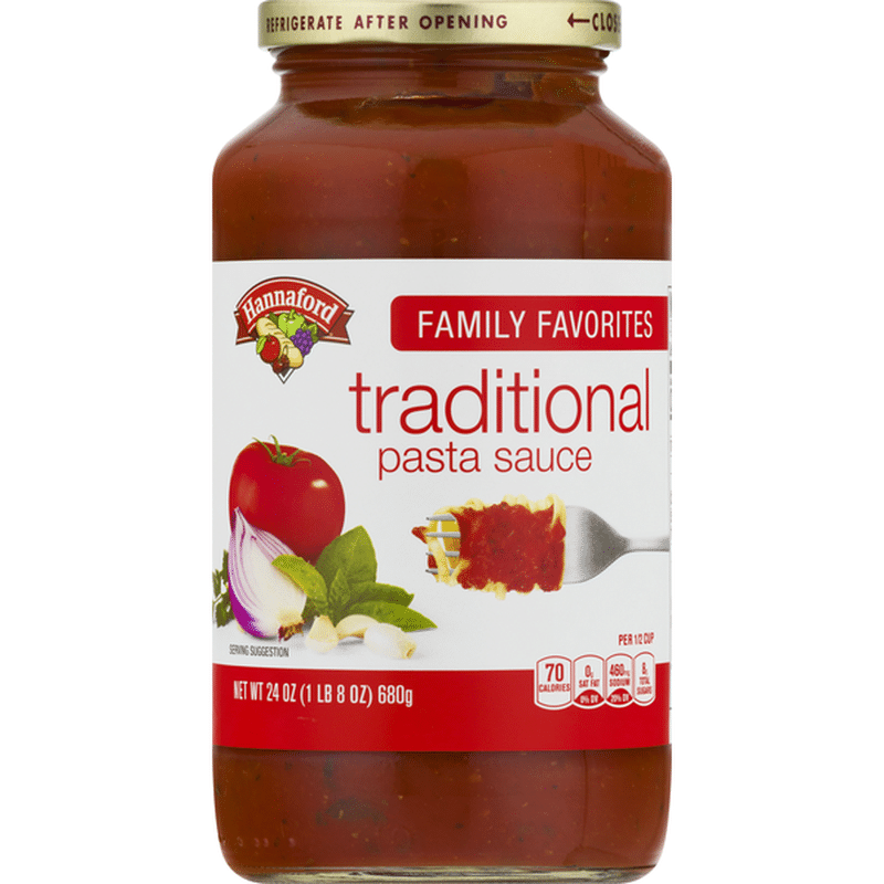 Hannaford Traditional Pasta Sauce (24 oz) Instacart