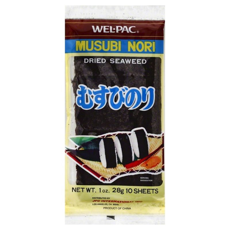 WelPac Dried Seaweed, Musubi Nori (1 oz) from Safeway Instacart