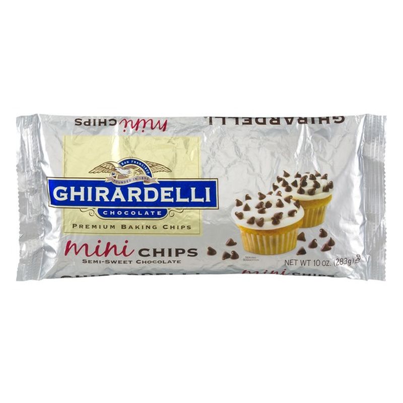 Ghirardelli Chocolate Mini SemiSweet Chocolate Premium Baking Chips