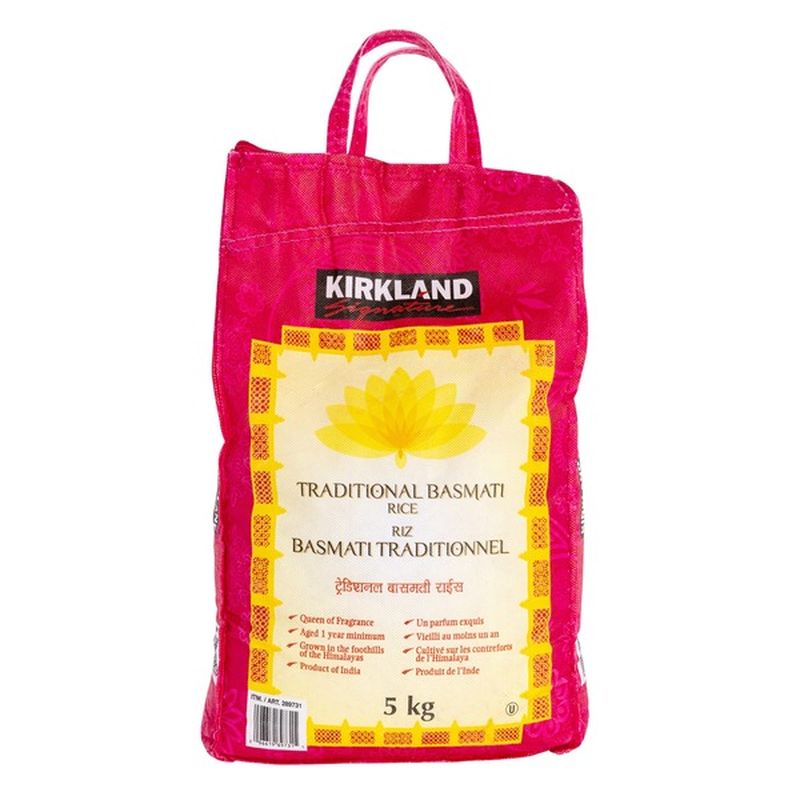 Kirkland Signature Traditional Basmati Rice (11 lb) Instacart