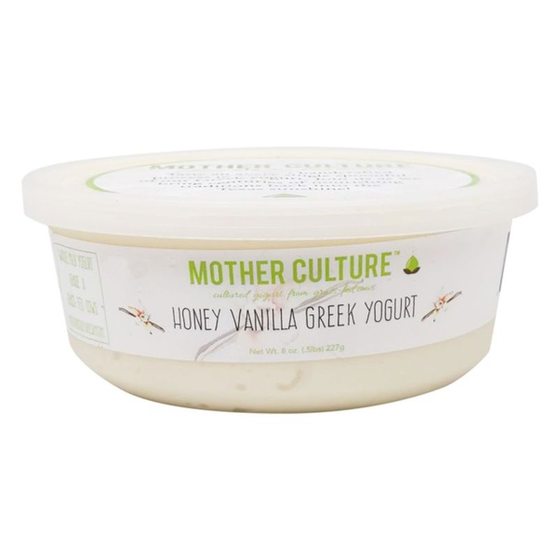 Mother Culture Honey Vanilla Greek Yogurt