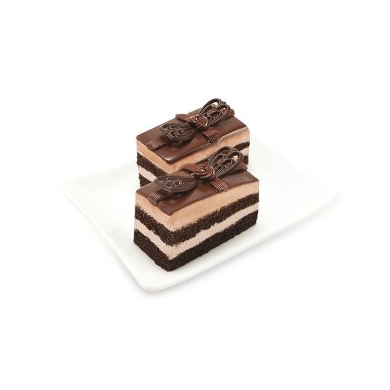 Publix Chocolate Cake Slice