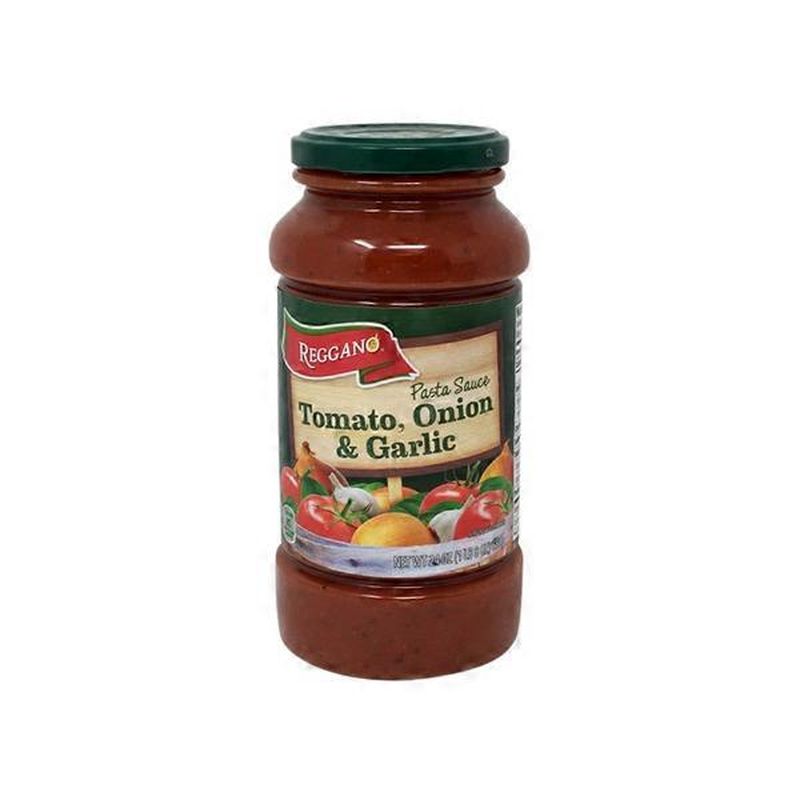 Reggano Tomato, Onion & Garlic Pasta Sauce (24 Oz) - Instacart