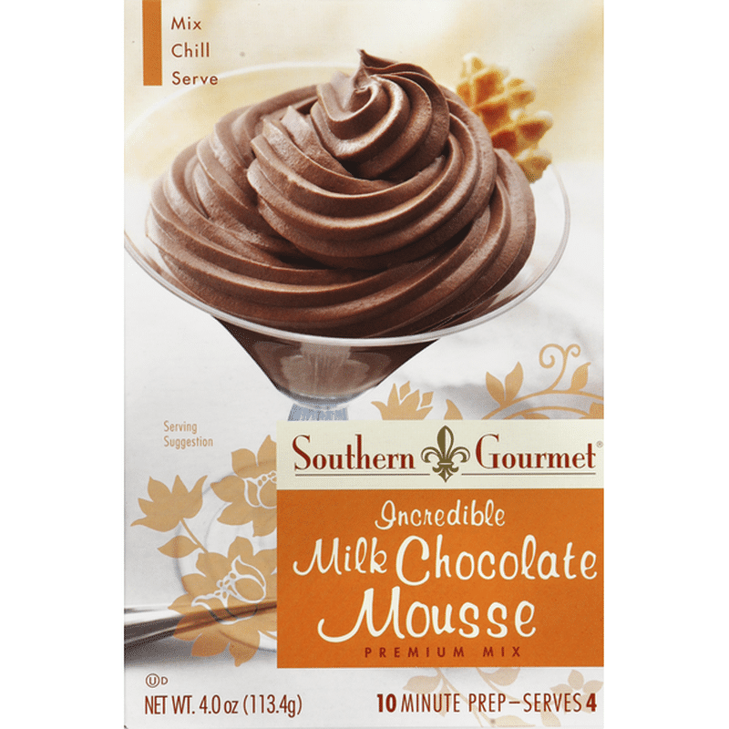 Southern Gourmet Mousse Mix, Premium, Incredible Milk Chocolate (4 oz