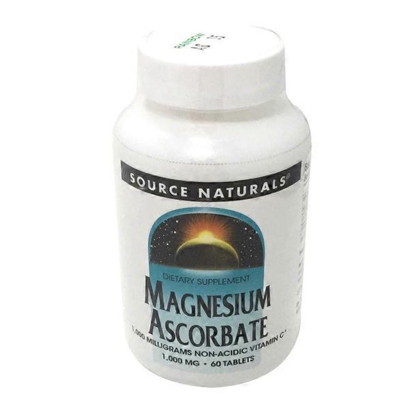 Natural Sources Magnesium Ascorbate 1000 Mg Tablets (60 ct) Instacart