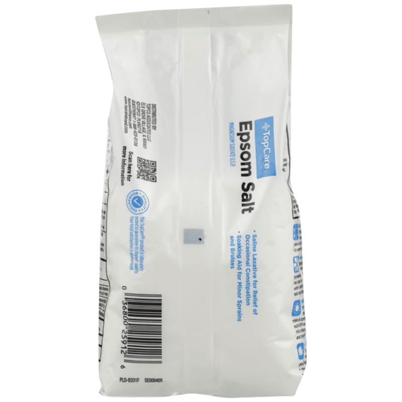 Top Care Epsom Salt Magnesium Sulfate Usp Saline Laxative (16 oz