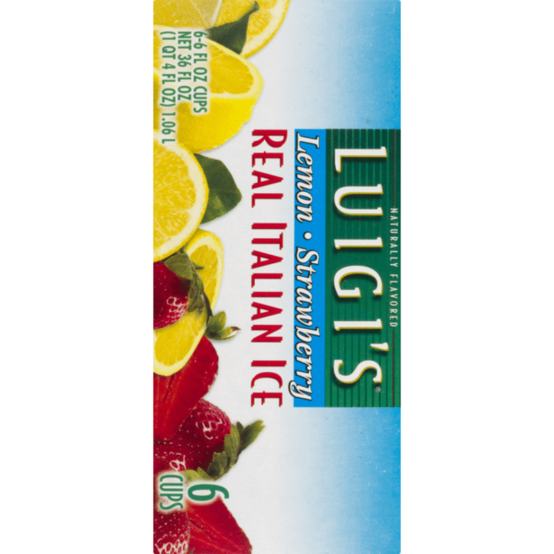 Luigi's Real Italian Ice (6 fl oz) Instacart