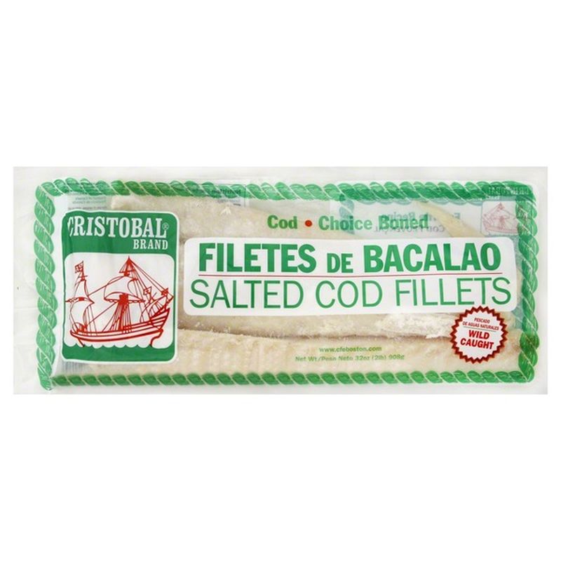 Cristobal Cod, Wild Caught, Salted Fillets (32 oz) from Costco Instacart