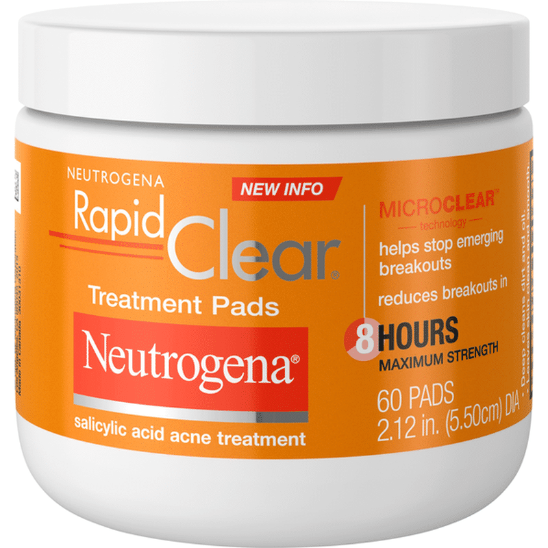 Neutrogena® Rapid Clear Maximum Strength Treatment Pads (60 Ct ...