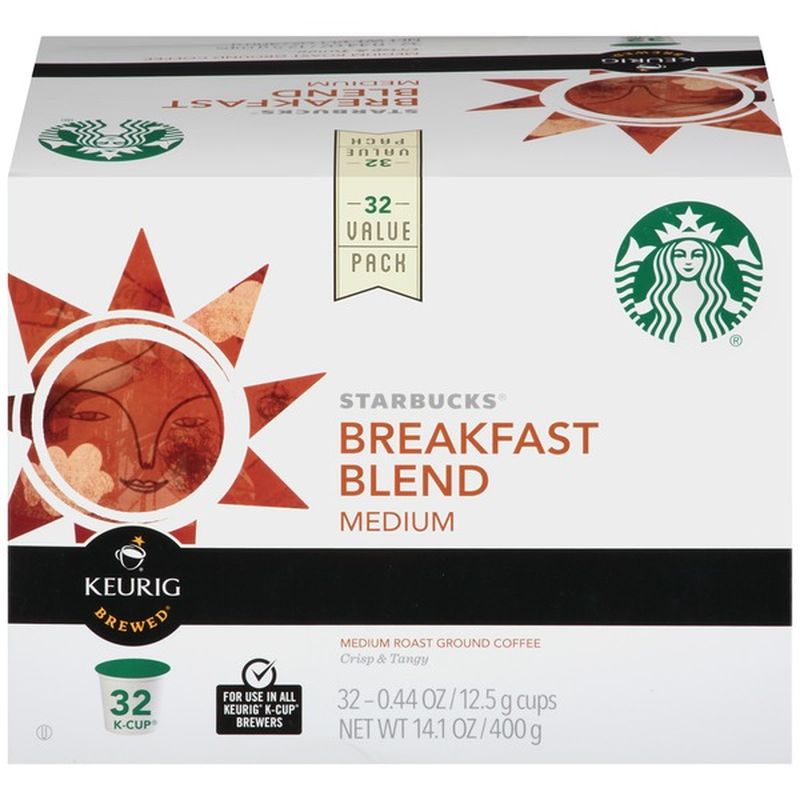 starbucks breakfast blend k cups