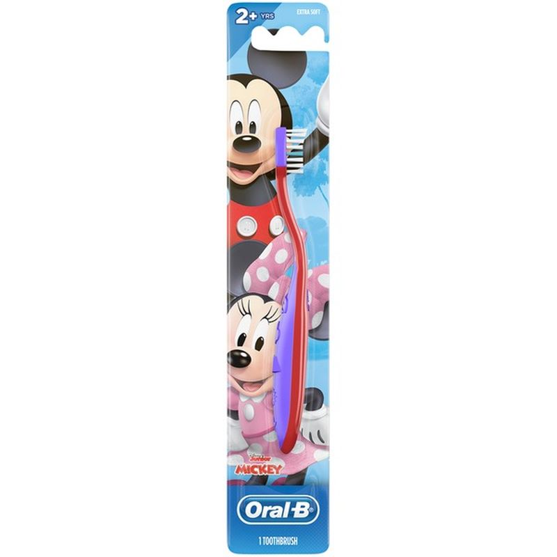 Oral-B Manual Kid's Toothbrush Featuring Disney's Mickey And Minnie ...