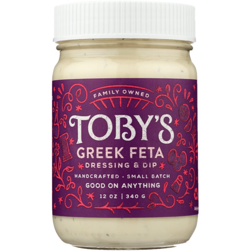 Toby's Greek Feta Dressing & Dip (12 oz) Instacart