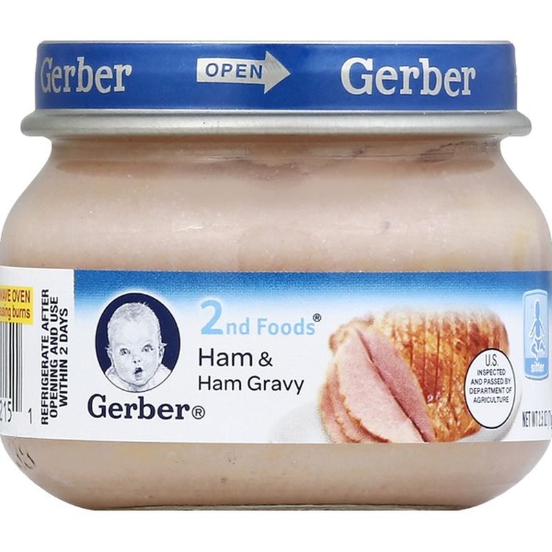 gerber ham baby food