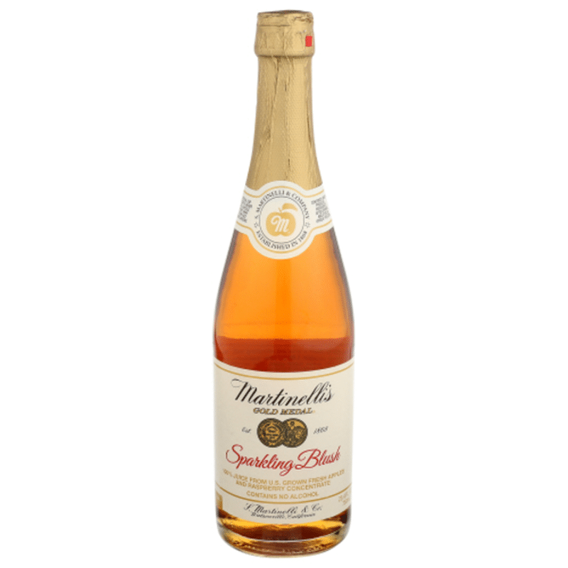 Martinelli's Apple Juice, Sparkling Blush (25.4 oz) from Sprouts
