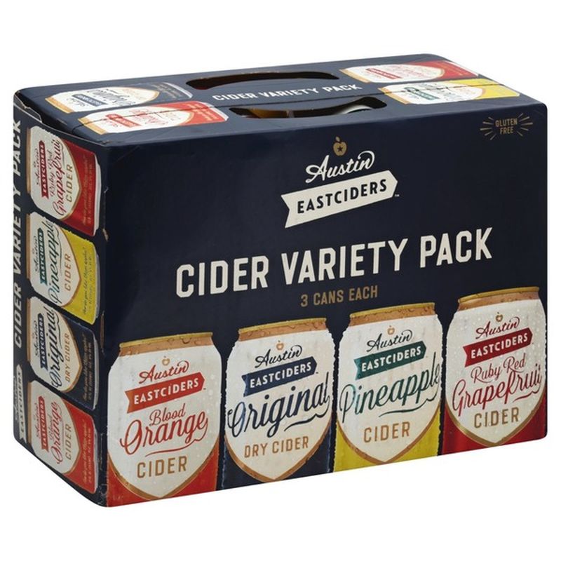 Austin East Ciders Beer, Cider, Variety Pack (12 fl oz) Instacart