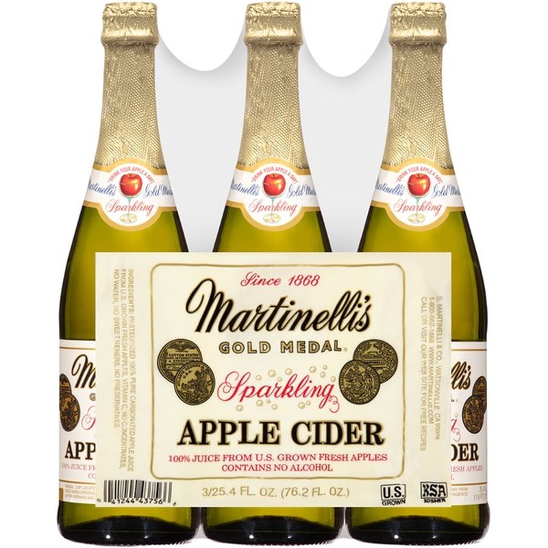 Martinelli's Gold Medal® Apple Sparkling Cider (25.4 fl oz) Instacart