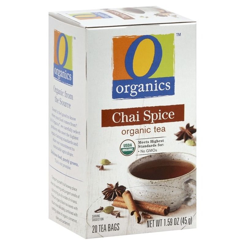 O Organics Chai Spice Organic Tea (20 ct) Instacart