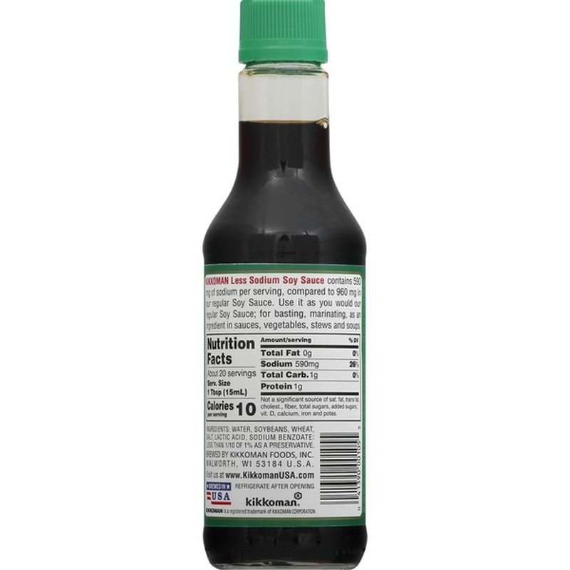 Kikkoman Less Sodium Soy Sauce