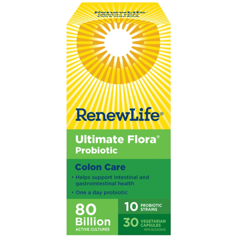 Ultimate Flora Probiotic 80 Billion Colon Care Vegetable Capsules (30