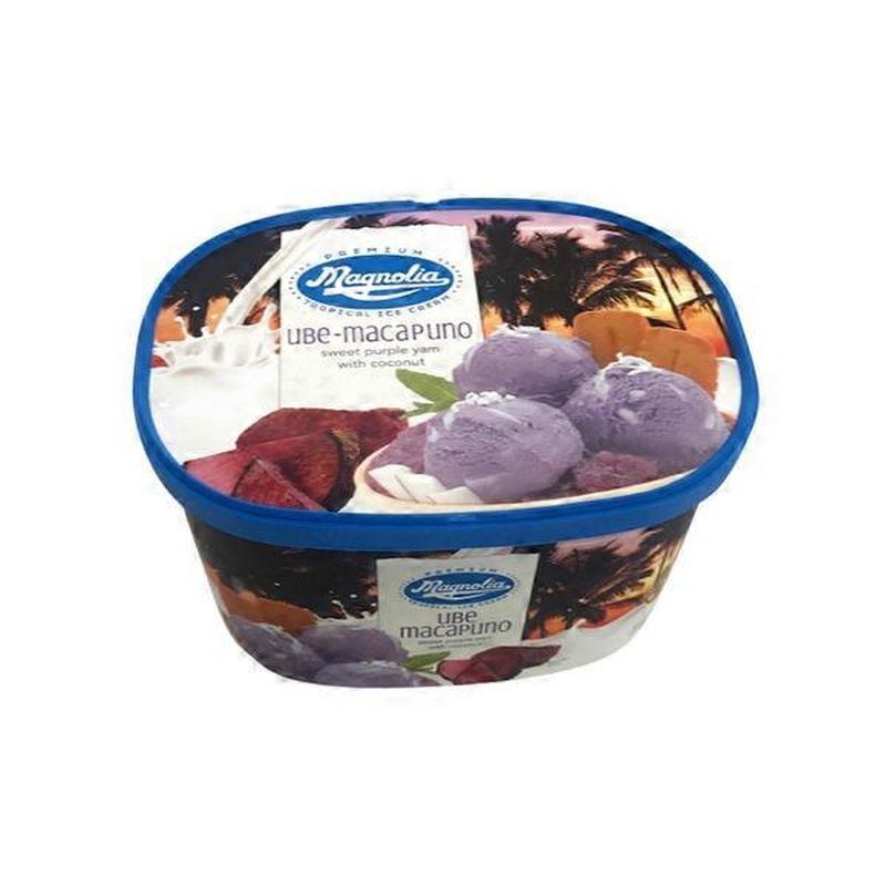 Magnolia Ice Cream, Tropical, Ube Macapuno (1.5 qt) Instacart