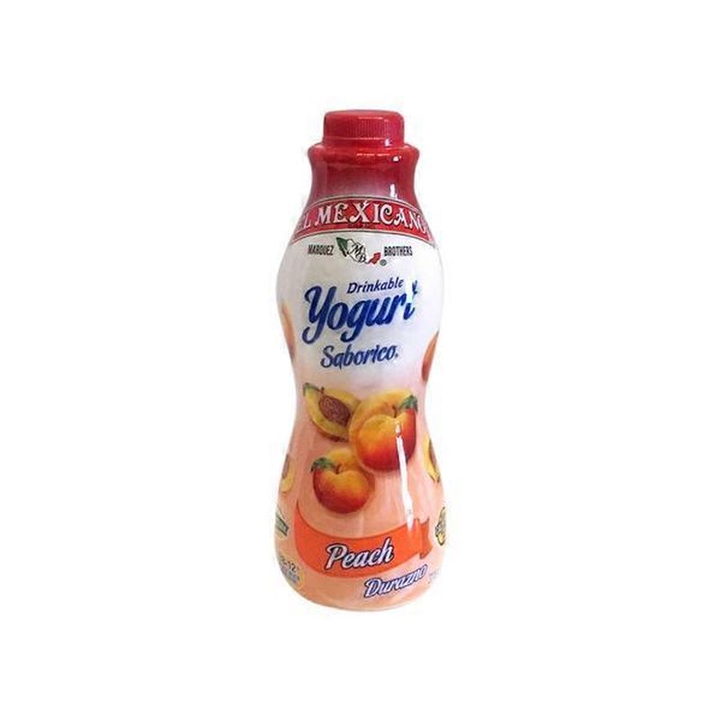 El Mexicano Peach Yogurt (32 fl oz) Instacart