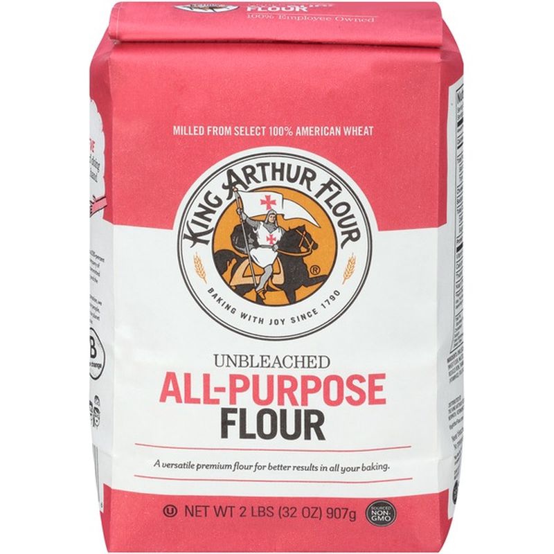 King Arthur Baking All-Purpose Flour, Unbleached (32 oz) - Instacart