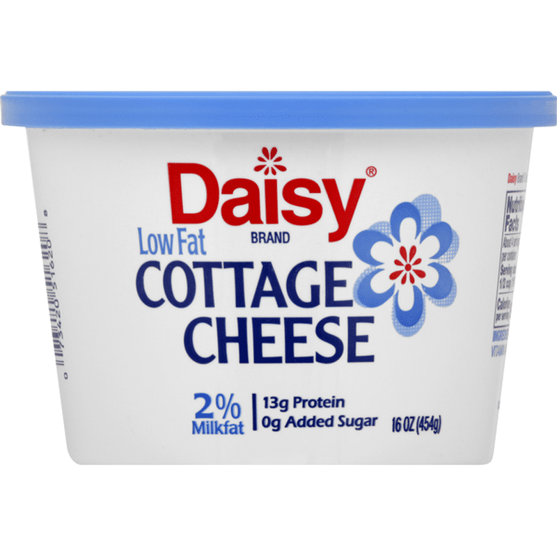 Daisy Cottage Cheese, 2 Milkfat, Low Fat (16 oz) Instacart