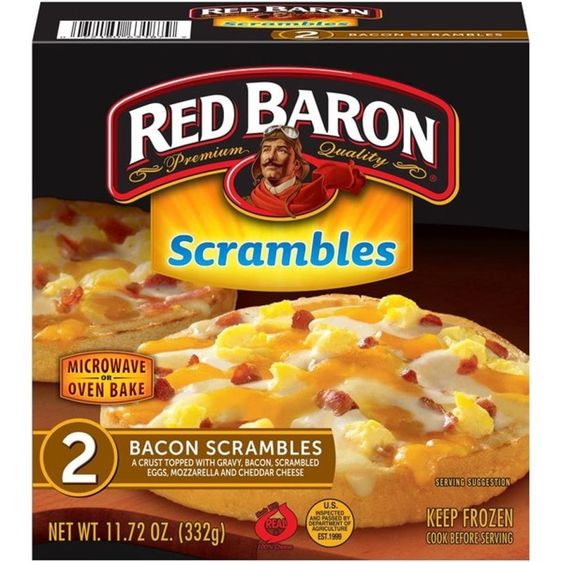 Red Baron Deep Dish Minis Breakfast Bacon Scramble (11.72 oz) Instacart