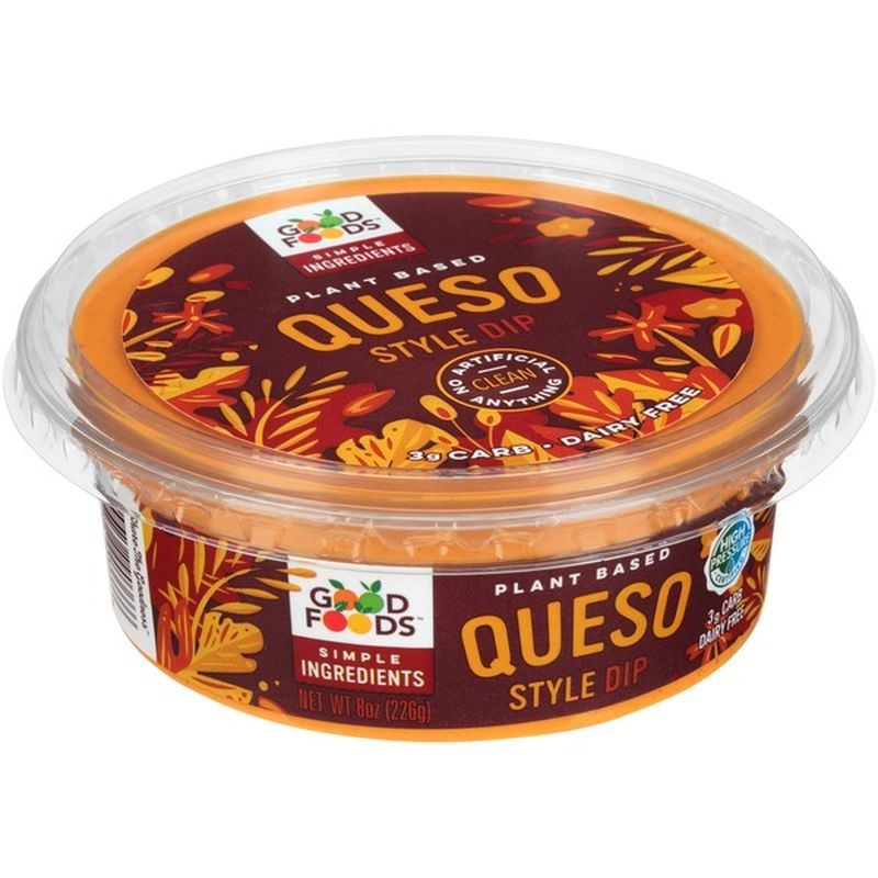 Good Foods Plant Based Queso Style Dip (8 oz) from Cub