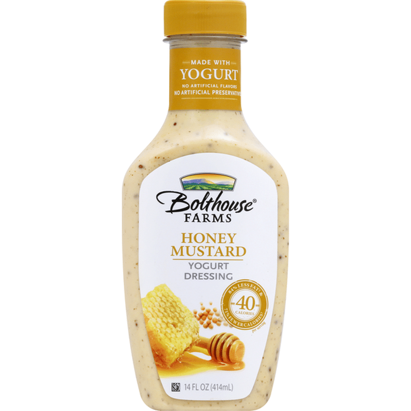 Bolthouse Farms Yogurt Dressing, Honey Mustard (14 fl oz) Instacart